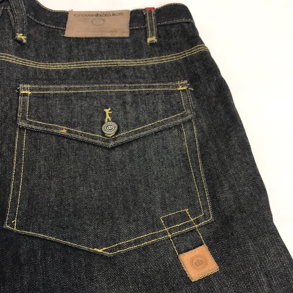 CROWN BASICS Men’s Jeans - Picture 9 of 11